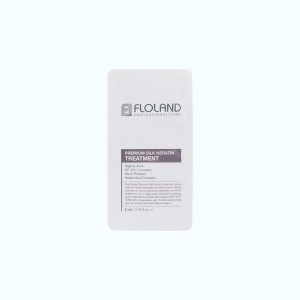 Фото Пробник кондиціонера для волосся з кератином FLOLAND Premium Silk Keratin Treatment - 1 шт.