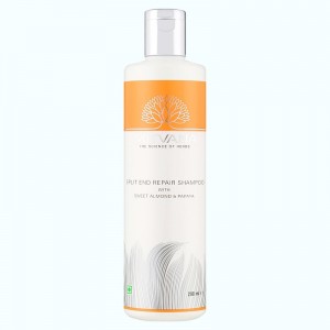 Шампунь для волосся проти посічених кінчиків Split End Repair Shampoo with Sweet Almond & Papaya, MITVANA - 200 мл