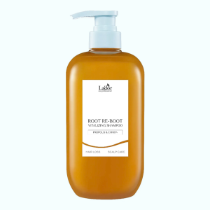 Шампунь для сухої шкіри голови Root Re-Boot Vitalizing Shampoo Propolis & Citron,  Lador - 800 мл
