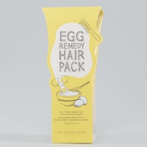 Придбати оптом Маска для волосся із яєчним жовтком Too Cool For School Egg Remedy Hair Pack - 200 г