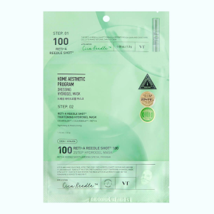Маска гідрогелева зміцнююча з ретинолом RETI-A REEDLE SHOT 100 2STEP HYDROGEL MASK, VT COSMETICS - 1,5 g + 33 g