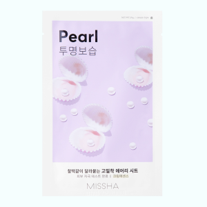 Придбати оптом Тканинна маска з перлами Airy Fit Sheet Mask Pearl, MISSHA - 1 шт