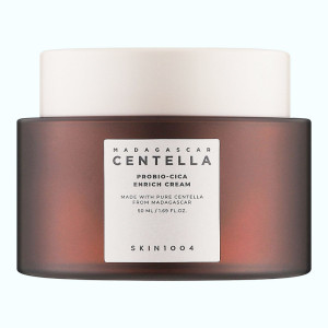 Крем для обличчя з центелою та пробіотиками Madagascar Centella Probio-Cica Enrich Cream, SKIN1004 - 50 мл