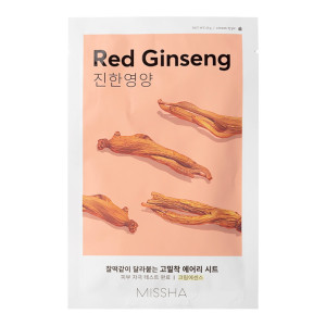 Придбати оптом Тканинна маска з червоним женьшенем MISSHA Airy Fit Sheet Mask Red Ginseng - 19 г