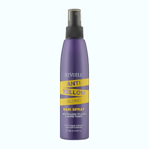 Придбати оптом Спрей для світлого волосся з антижовтим ефектом, REVUELE – 200 мл.