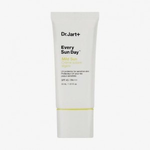 М'який сонцезахисний крем для чутливої ​​шкіри Every Sun Day Mild Sun SPF43 PA+++, Dr. Jart+ - 30 мл