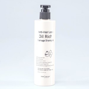Придбати оптом Живильний шампунь для волосся без сульфатів TRIMAY Anti-Hair Loss Oil Rich Damage Shampoo - 300 мл