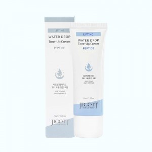 Придбати оптом Зволожуючий крем для обличчя ПЕПТИДИ Jigott Lifting Peptide Water Drop Tone Up Cream, JIGOTT - 50 мл
