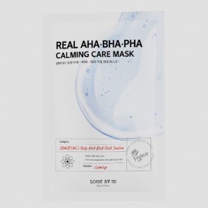 Придбати оптом Тканинна маска-пілінг із кислотами SOME BY MI Real AHA-BHA-PHA 20 г