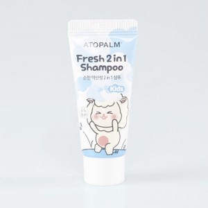 Міні-версія дитячого шампуню для волосся «2в1» ATOPALM Fresh 2 in 1 Shampoo - 20 мл