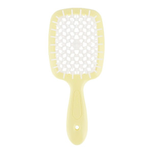 купити Гребінець SUPER BRUSH жовтий з білим, Janeke