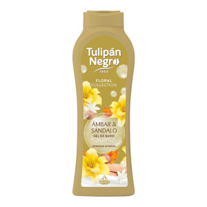 купити Гель для душу парфумований FLORAL БУРШТИН та САНДАЛ, TULIPAN NEGRO - 650 мл