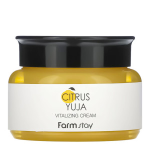 купити Крем для обличчя з екстрактом юдзу Citrus Yuja Vitalizing Cream, FarmStay - 100 мл