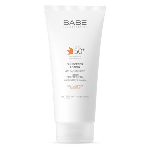Фото Сонцезахисний лосьйон SPF 50+, BABE - 200 мл
