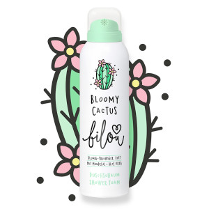 купити Пiнка для душа Bloomy Cactus, BILOU - 200 мл