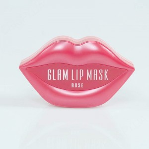 Придбати оптом Патчі-маска для губ з трояндою Beauugreen Hydrogel Glam Lip mask Rose - 20 шт.