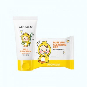 Фото Набір сонцезахисних засобів для дітей ATOPALM Mild Sun Cream SPF32 PA +++ Special Set - 65 мл + 30 шт.