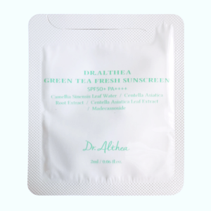 Придбати оптом ПРОБНИК Сонцезахисний крем з екстрактом зеленого чаю освіжаючий Green Tea Fresh Sunscreen, Dr.Althea Pro Lab - 2 мл