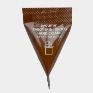 Крем для рук з ароматом шоколаду AYOUME ENJOY MINI CHOCO HAND CREAM - 3 г