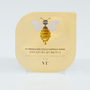 Фото Антивікова маска для обличчя з пчелопродуктами VT Cosmetics PROGLOSS CAPSULE MASK - 7,5 мл