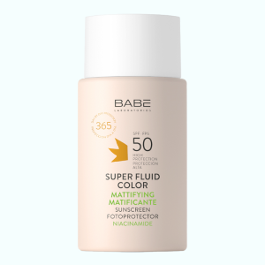 Придбати оптом Сонцезахисний BB-флюїд з тонуючим та матуючим ефектом, BABE - 50 мл