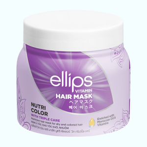 Придбати оптом Маска для волосся Сяйво кольору, ELLIPS - 200 г