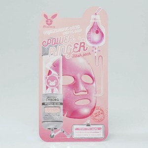 Придбати оптом Тканинна маска для обличчя з гиалуроном Elizavecca Hyaluronic Acid Water Deep Power Ringer Mask Pack - 23 мл