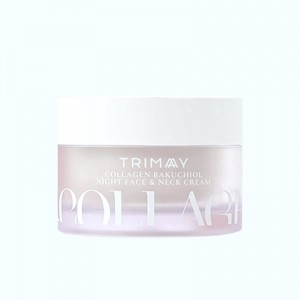 Придбати оптом Нічний крем для шкіри обличчя та шиї Trimay Collagen Bakuchiol Night Face & Neck Cream - 50 мл