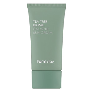 купити Заспокійливий сонцезахисний крем Tea Tree Biome Calming Sun Cream, FarmStay - 50 мл