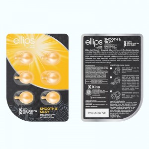 Вітаміни для волосся Бездоганний шовк із Про-Кератиновим Комплексом, ELLIPS (Індонезія) - 6x1мл