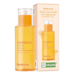 купити Сироватка заспокійлива з екстрактом календули Calendula Relief Serum, FarmStay - 50 мл