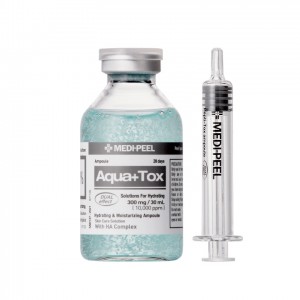 Придбати оптом Сироватка для обличчя глибокозволожуюча Aqua+ Tox Ampoule, MEDI-PEEL - 30 мл