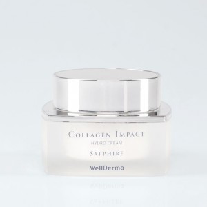 Придбати оптом Колагеновий крем для обличчя Wellderma Sapphire Collagen Impact Hydro Cream - 50 г