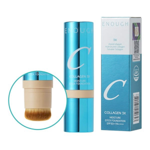 купити Тональний крем-стік з пензликом Collagen 3X Moisture Stick Foundation SPF5, ENOUGH - №21N