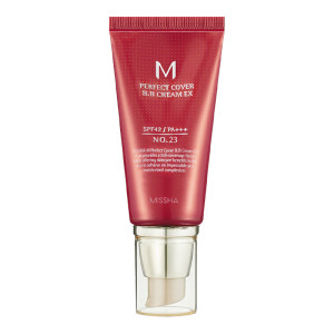 купити ВВ-крем з ідеальним покриттям  M Perfect Cover BB Cream EX №23 SPF42 PA+++, MISSHA - 50 мл