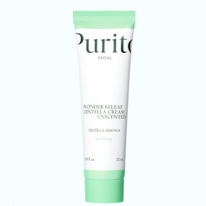 Крем із цинтелою без олій Seoul Wonder Releaf Centella Cream Unscented, PURITO - 50 мл