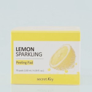 Придбати оптом Пілінг-диски з лимоном Secret Key Lemon Sparkling Peeling Pad - 70 шт. (130 мл)