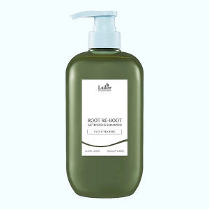 Шампунь для жирної шкіри голови Root Re-Boot Activating Shampoo Cica & Tea Tree,  Lador - 800 мл