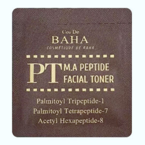 купити ПРОБНИК тонер пептидний з матриксилом та аргірелліном M.A PEPTIDE FACIAL TONER Sample (PT), COS DE BAHA - 1.5 мл