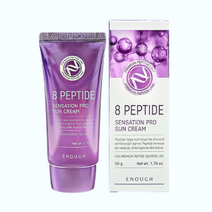 Сонцезахисний крем Пептиди 8 Peptide Sensation Pro Sun Cream, ENOUGH - 50 мл