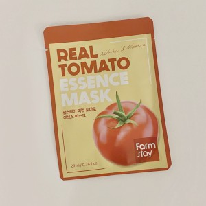 Придбати оптом Тканинна маска для обличчя з томатом FARMSTAY REAL TOMATO ESSENCE MASK - 23 мл
