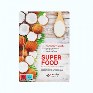 Придбати оптом Тканинна маска для обличчя з кокосом Eyenlip Super Food Mask Coconut - 23 мл