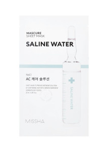 купити Тканинна маска проти висипань з екстрактом солоної води Mascure AC Care Solution Sheet Mask, MISSHA - 28 мл