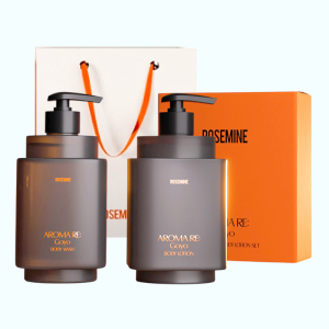 Набір для тіла Aroma Re: Goyo Body Set, ROSEMINE - Body Lotion 300 ml + Body Wash 300 ml