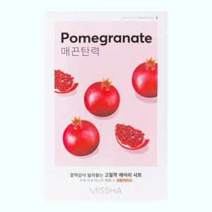Придбати оптом Тканинна маска з екстрактом граната Airy Fit Sheet Mask Pomegranate, MISSHA - 1 шт