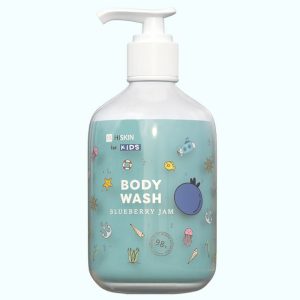 Придбати оптом Гель для душу з ароматом чорничний джем Kids BODY WASH Blueberry Jam, HISKIN - 400 мл