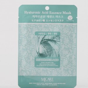 Придбати оптом Тканинна маска для обличчя з гіалуроновою кислотою MJ CARE Hyaluronic Acid Essence Mask - 23 г