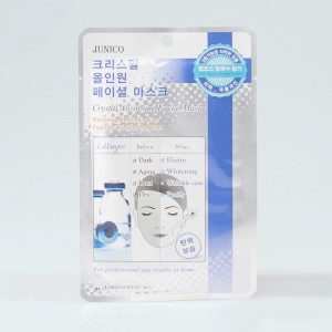 Придбати оптом Тканинна маска з колагеном Mijin Junico Crystal All-in-one Facial Collagen mask - 25 мл