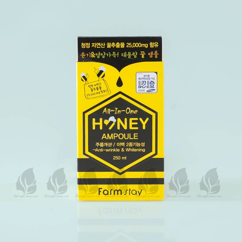 Придбати оптом Ампульна сироватка з медом FARMSTAY ALL-IN-ONE HONEY AMPOULE - 250 мл