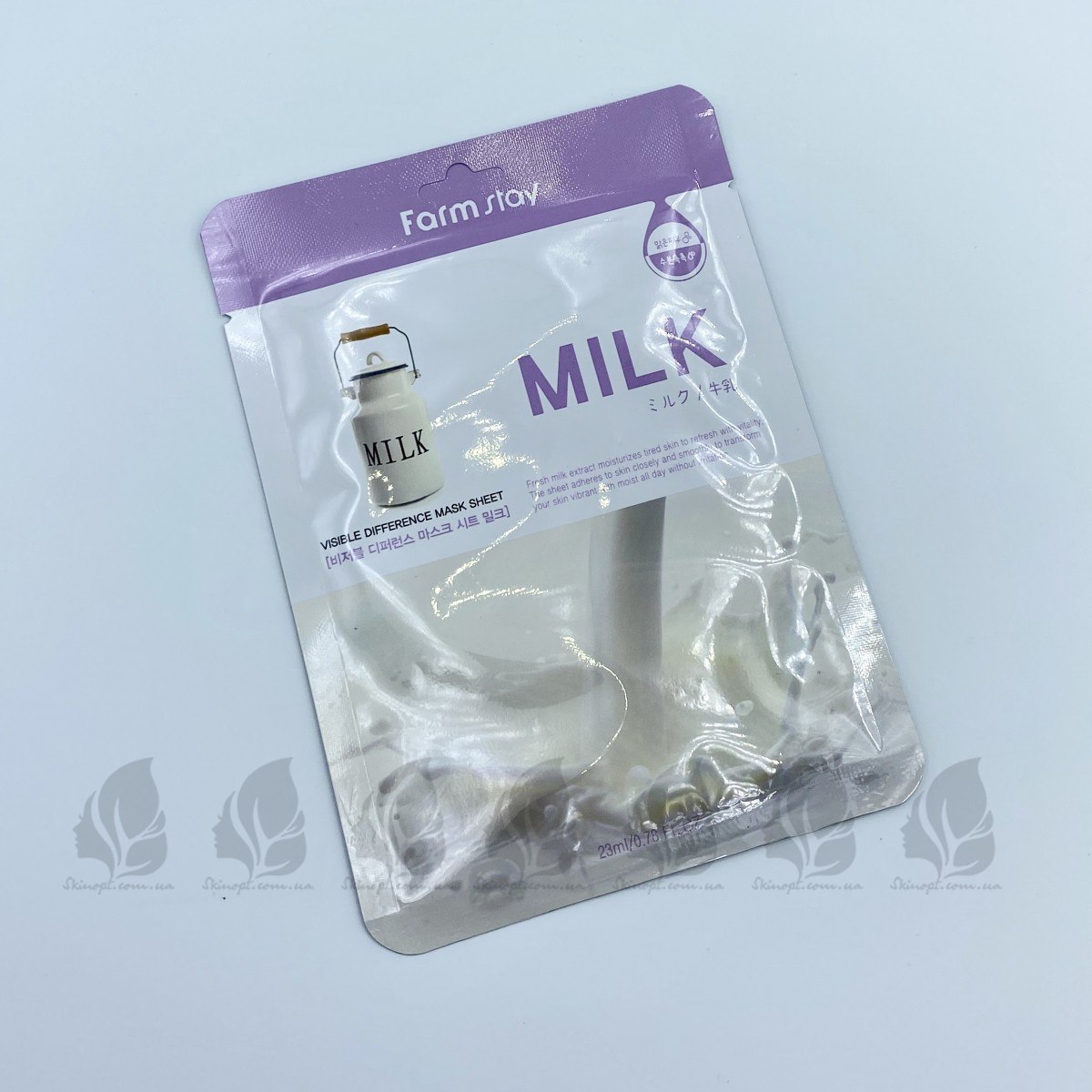 Придбати оптом Тканинна маска з молоком FARMSTAY VISIBLE DIFFERENCE MASK SHEET MILK - 23 мл